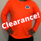 CLEARANCE -Mens High Visibility Long Sleeve Shirt