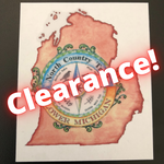 FINAL CLEARANCE - State Stickers by Keith Myrmel