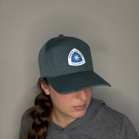 NCNST Golf Style Trucker Cap with Laser Mesh Back